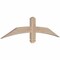 Ekena Millwork Bellingham Smooth Timber Gable Bracket, Douglas Fir, 48"W x 12"H x 1 1/2"D x 3 1/2"F, 6/12 Pitch GBW048X12X0204BEL00SDF - alternate 3